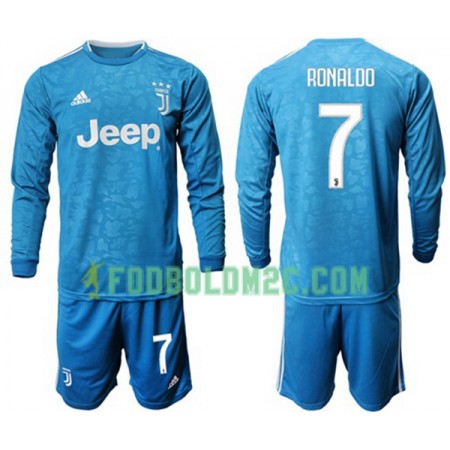 Juventus Ronaldo 7 Børn Tredjesæt 2019/20 Langærmet (+ Korte bukser)